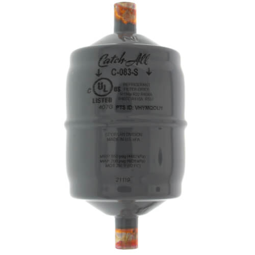 SPORLAN Sporlan 401031 C-167-S Liquid Line Filter-Drier 7/8 Inch ODF Solder 3/4 to 5 Ton