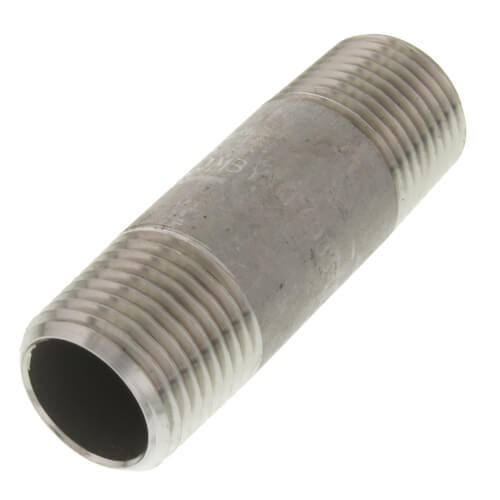 MERIT BRASS Merit Brass 4008-250 Pipe Nipple 1/2 x 2-1/2 National Pipe Taper Thread Male