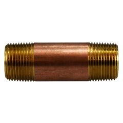 MIDLAND METAL Midland Metal 40090 Brass Nipple (3/4 x 6)