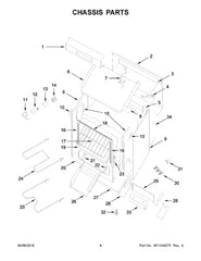 WHIRLPOOL W11223408 AIR CLEANER REPLACEMENT PARTS