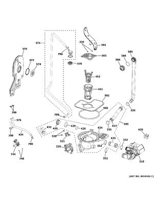 GENERAL ELECTRIC WD19X24705 PIPE FITTINGS