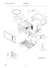ELECTROLUX 5304519319 AIR CLEANER REPLACEMENT PARTS