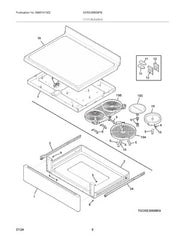 ELECTROLUX 5304533862 BLOWER HOUSING & ASSEMBLIES