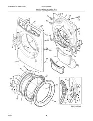 ELECTROLUX 5304505000 WALL BRACKETS & PARTS
