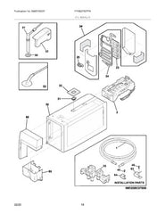 ELECTROLUX 242096001 INSULATION
