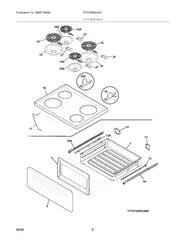 ELECTROLUX 5304514197 AIR CLEANER REPLACEMENT PARTS