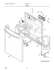 ELECTROLUX 5304521172 WALL BRACKETS & PARTS