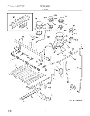 ELECTROLUX 5304535280 EXPANSION VALVE ORIFICES