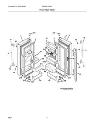 ELECTROLUX 241778911 WALL BRACKETS & PARTS