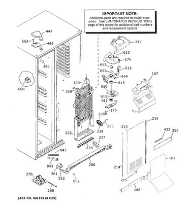 GENERAL ELECTRIC WR17X35050 DUCT MISCELLANEOUS