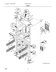 ELECTROLUX 5304535682 AIR CLEANER REPLACEMENT PARTS