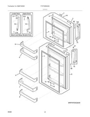 ELECTROLUX 5304536275 AIR CLEANER REPLACEMENT PARTS