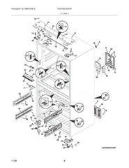 ELECTROLUX 5304519111 AIR CLEANER REPLACEMENT PARTS