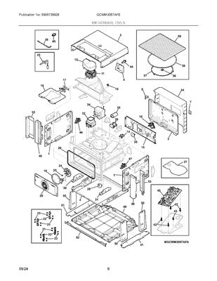 ELECTROLUX 5304530403 AIR CLEANER REPLACEMENT PARTS