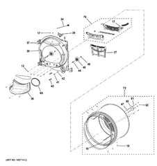 GENERAL ELECTRIC WE16X28747 DUCT BOXES