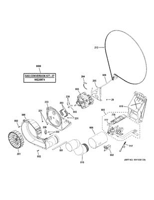 GENERAL ELECTRIC WE03X28478 BURNER ASSEMBLIES