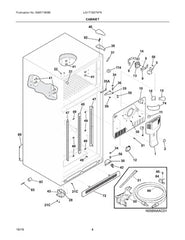 ELECTROLUX 242210102 AIR CLEANER REPLACEMENT PARTS