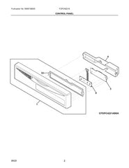 ELECTROLUX 5304525216 DISPLAY CONTROL BOARDS