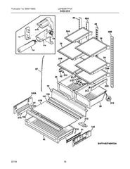 ELECTROLUX 242200501 GENERAL EQUIPMENT HARDWARE
