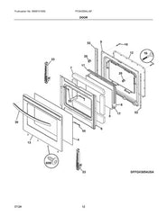 ELECTROLUX 316604001 EQUIPMENT DOORS AND DOOR HARDWARE