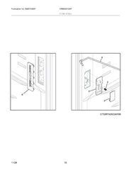 ELECTROLUX 5304536709 AIR CLEANER REPLACEMENT PARTS