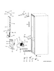 GENERAL ELECTRIC WR13X39808 WALL BRACKETS & PARTS