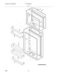 ELECTROLUX 5304528918 WALL BRACKETS & PARTS