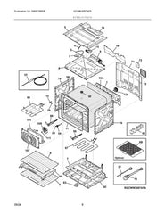 ELECTROLUX 5304530389 WIRING HARNESSES
