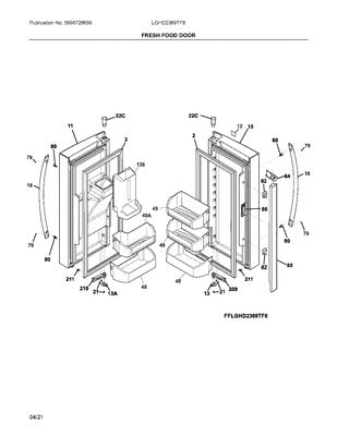 ELECTROLUX 807460061 REFRIGERATION UNITS