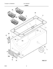 ELECTROLUX 216867400 AIR CLEANER REPLACEMENT PARTS