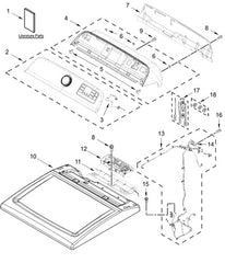 WHIRLPOOL WP9740848 SCREWS, NUTS, & WASHERS