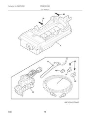 ELECTROLUX 240396801 AIR CLEANER REPLACEMENT PARTS