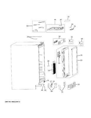 GENERAL ELECTRIC WR74X34968 GAS VALVES