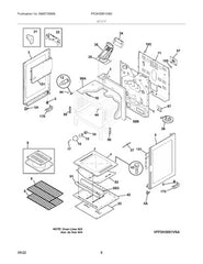 ELECTROLUX 5304520365 AIR CLEANER REPLACEMENT PARTS