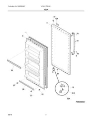 ELECTROLUX 216527813 WALL BRACKETS & PARTS