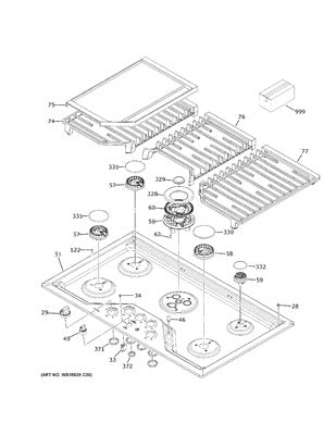 GENERAL ELECTRIC WB31X29417 AIR CLEANER REPLACEMENT PARTS