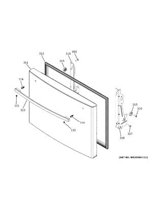 GENERAL ELECTRIC WR12X34826 FREEZERS