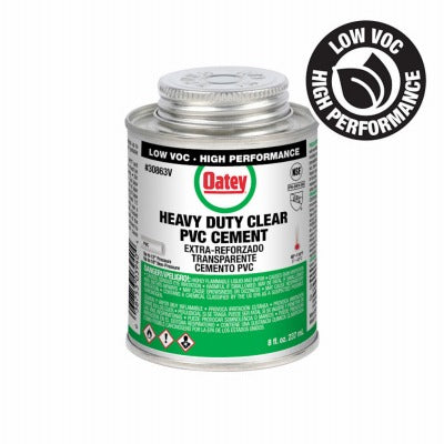 OATEY Oatey Company 30863 Clear Heavy Body Pvc Cement 8 Oz