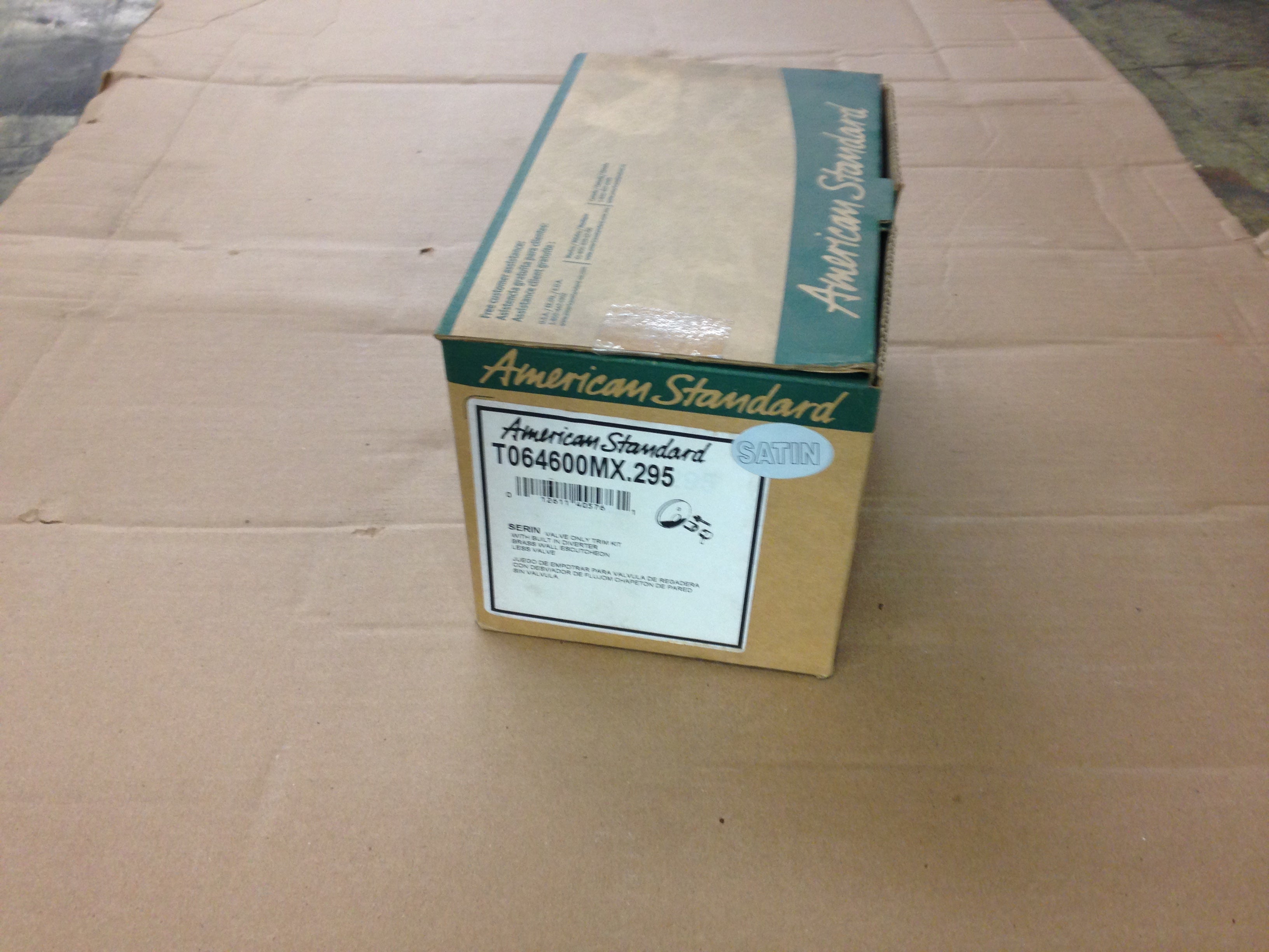 AMERICAN STANDARD American Standard T064600MX.295 Serin Valve Trim Kit with Built-in Diverter