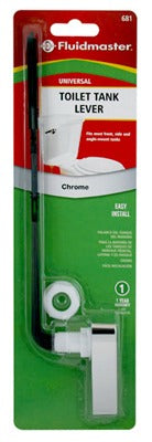 FLUIDMASTER Fluidmaster 681 Chrome Universal Toilet Tank Flush Lever