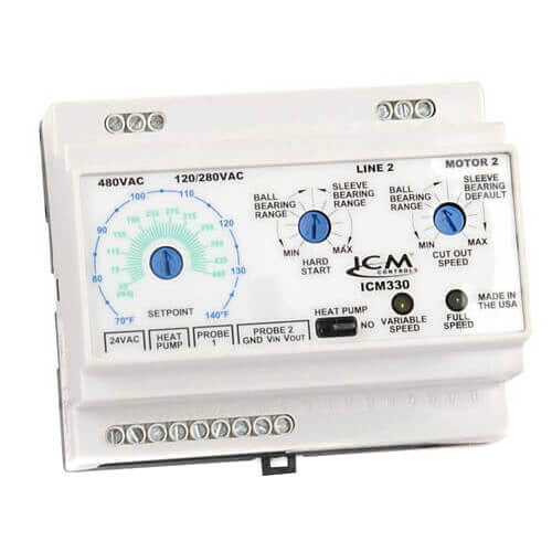 ICM CONTROLS Icm Controls ICM330C Single-Phase Head Pressure Control 120-480 VAC (DIN Rail Mount) P66