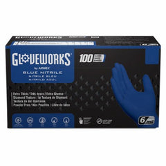AMMEX Ammex Corporation GWRBN44100 Nitrile Gloves 6 Mil Medium 100ct