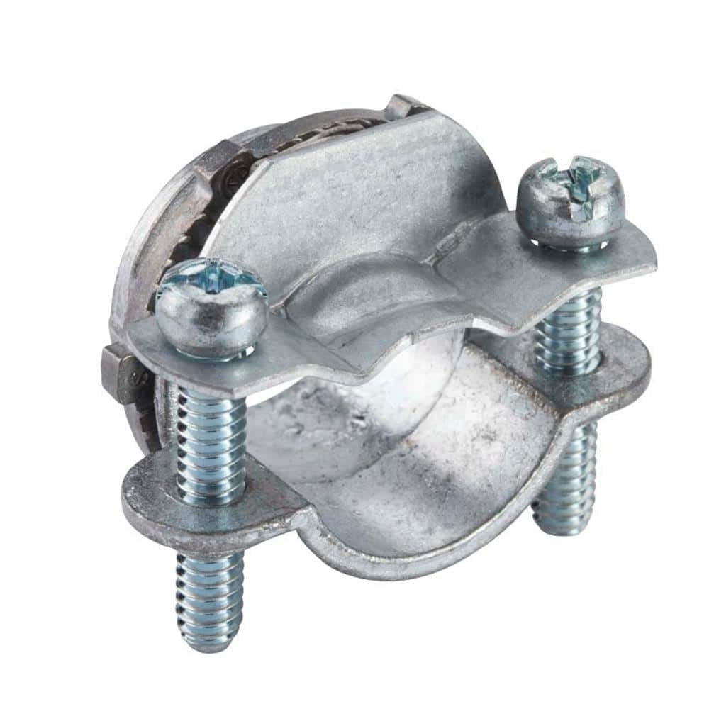 HALEX Halex 90513 1 In. Die Cast-Zinc Clamp Box Connector Pack