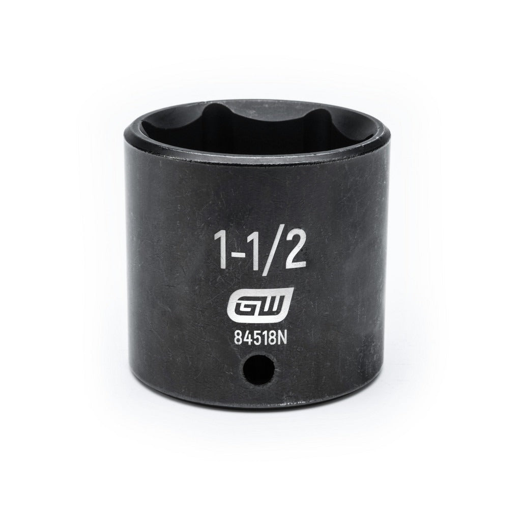 GEARWRENCH Gearwrench 84518N 1/2 in Drive 1-1/2 in Impact Socket 6-pt