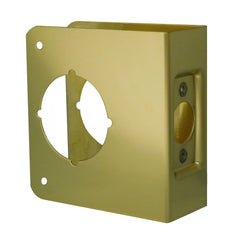 DON-JO Don-jo CW81PB Wrap Around Plate Polished Brass Cylindrical Lock
