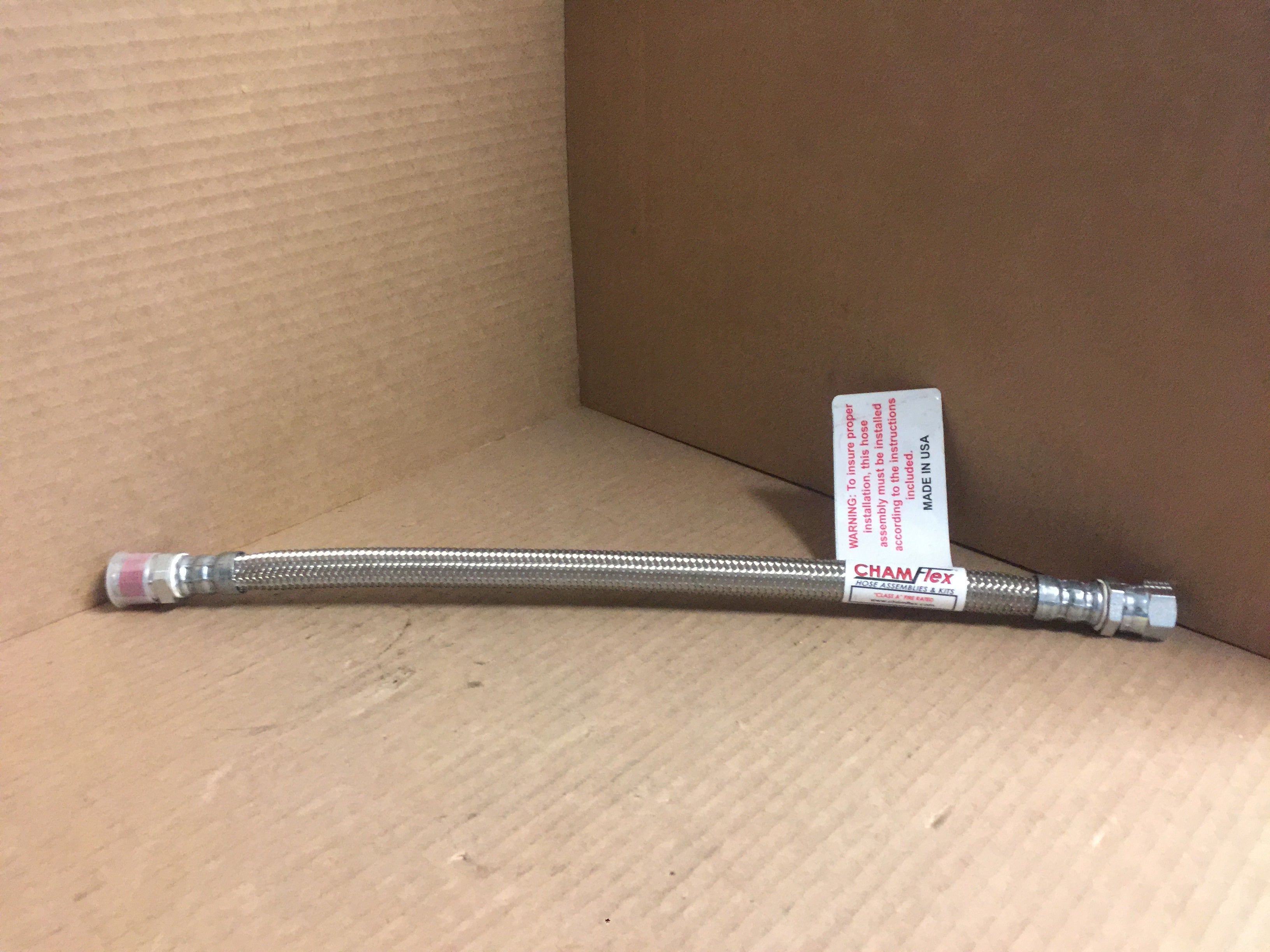 CHAMFLEX Chamflex HSE01983 Hose Fixed End X Swivel End W/ JIC Adapter 18 FCV
