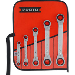 PROTO Proto J1180A Ratcheting Box Wrench Set 5 Piece Inch