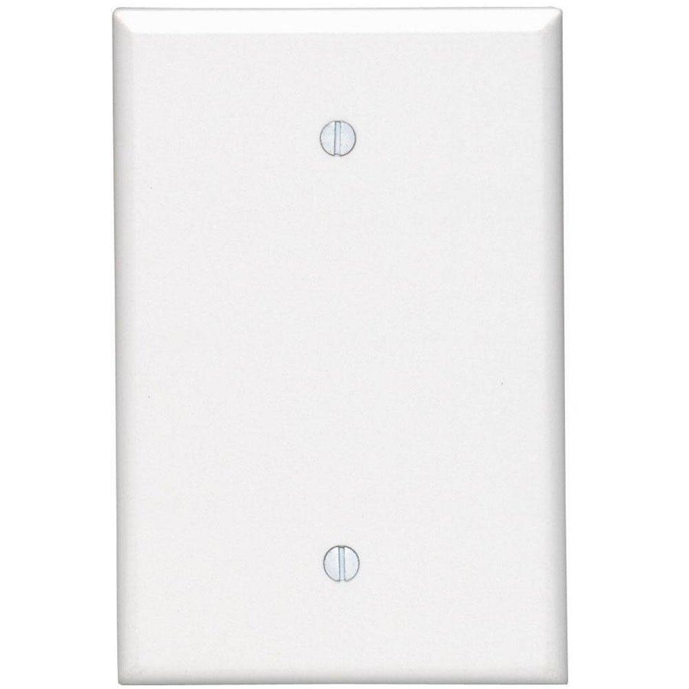 LEVITON Leviton 88114 1-Gang Blank Wall Plate Oversized