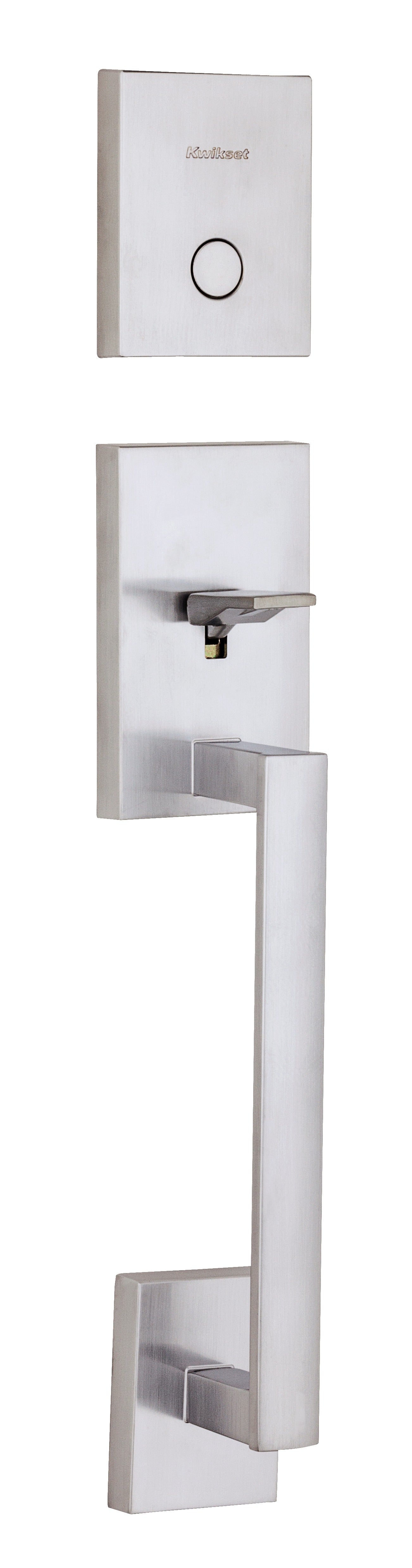 KWIKSET Kwikset 819SCELIP-26D Dummy Exterior Handleset Satin Chrome