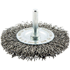 NORTON Norton 66252839096 Wheel Brush 3 in Carbon Steel